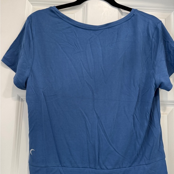 Zyia Blue Women's Knotted Top - Picture 6 of 6